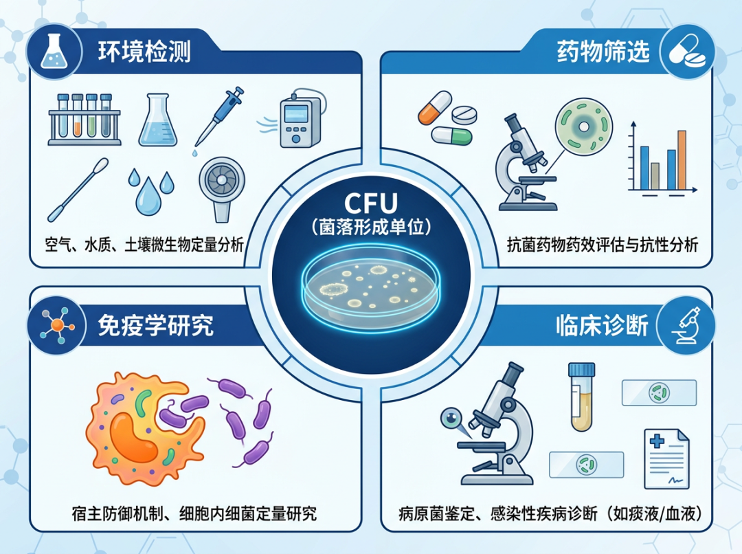 CFU实验应用场景示意图